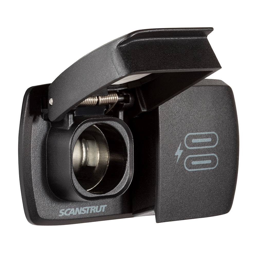Scanstrut Flip Pro Multi - Toma de corriente doble USB-C y 12V