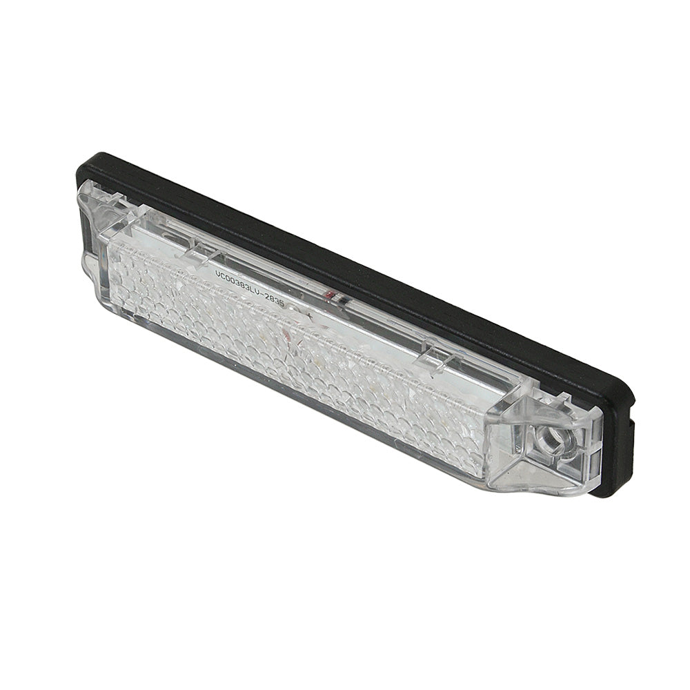Tira de luz LED Scandvik de 4" - Blanca con junta - 12V