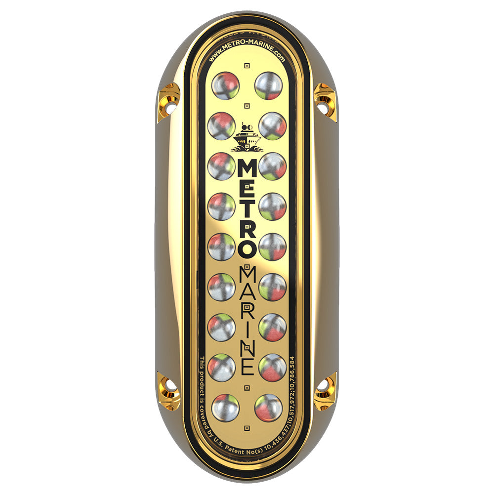 Luz vertical alargada de alto rendimiento Metro Marine con LED inteligentes de espectro completo - RGBW, haz de 45°