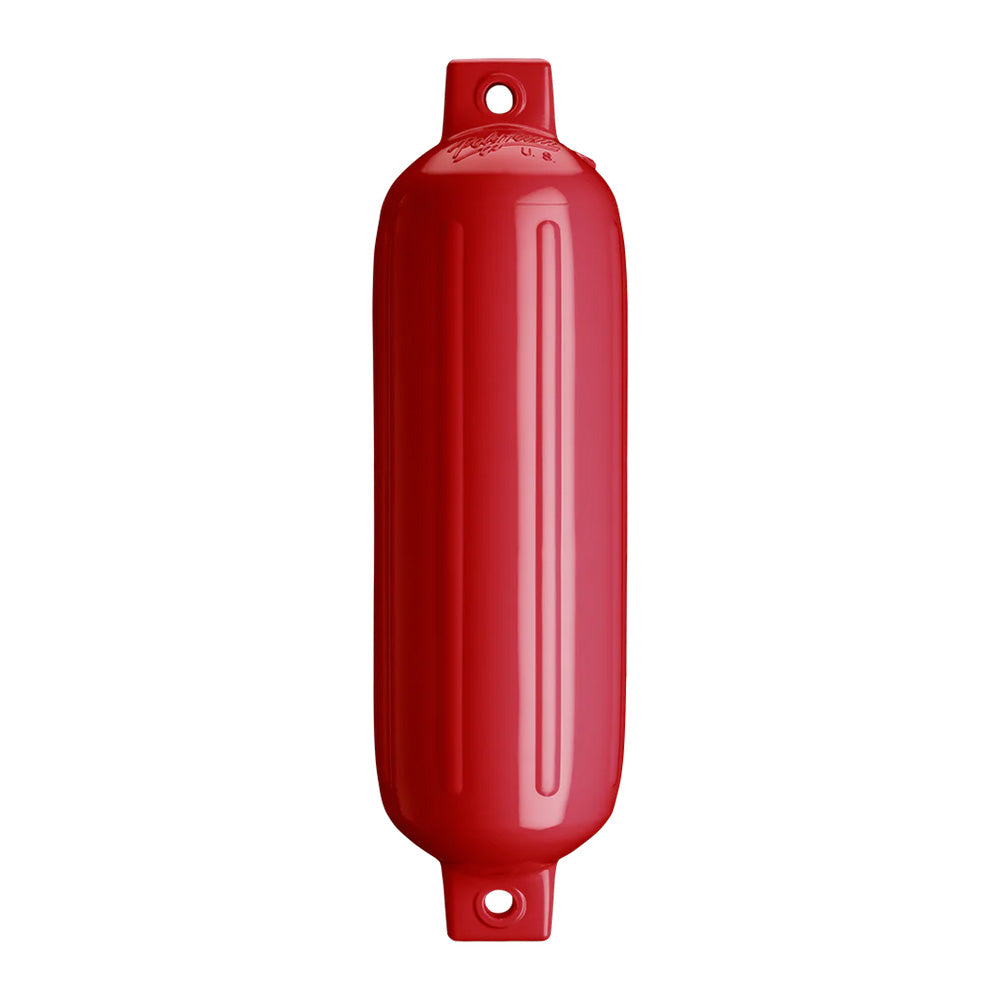 Defensa Polyform G-4 de doble ojo 6.5" x 22" - Rojo clásico