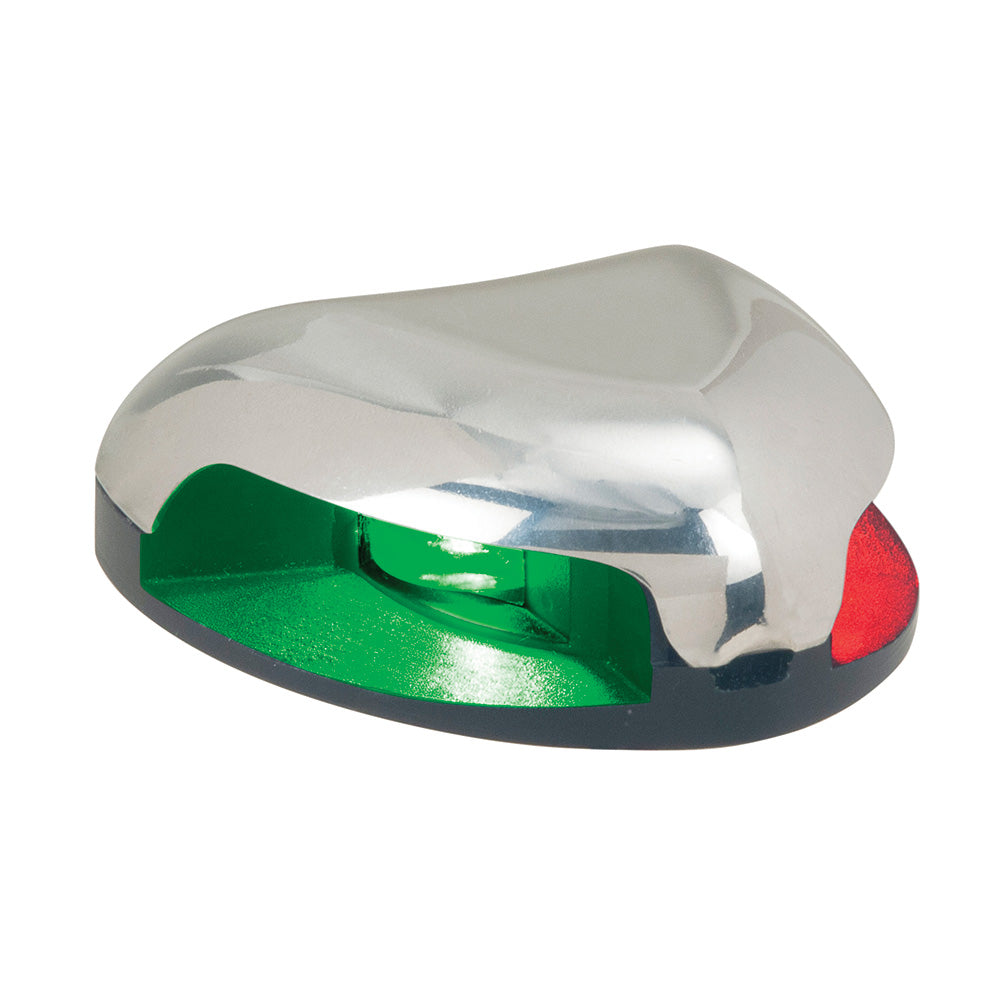 Luz bicolor LED Perko de montaje horizontal - Acero inoxidable