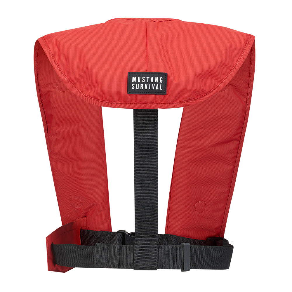 Chaleco salvavidas inflable Mustang MIT 100 Convertible - Rojo
