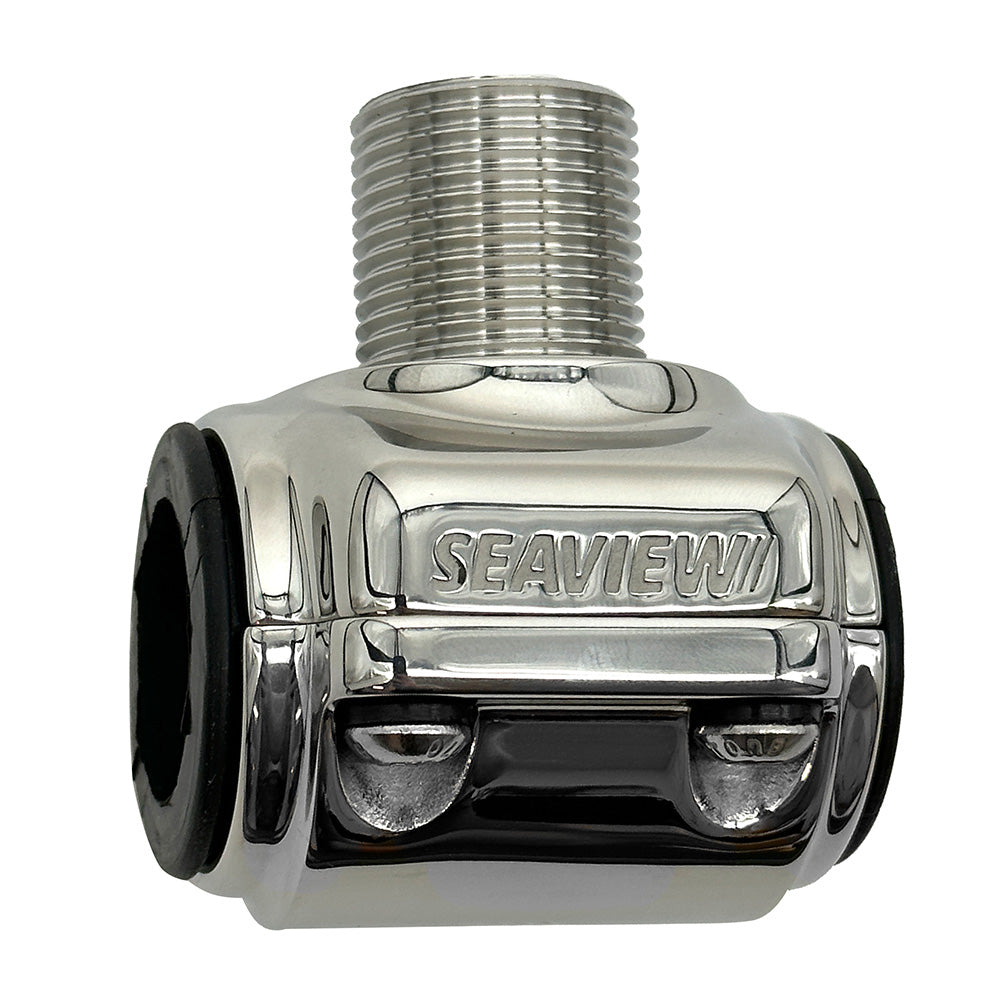 Montura para antena de acero inoxidable 316 Seaview - Rieles de 1" - 1-1/4"