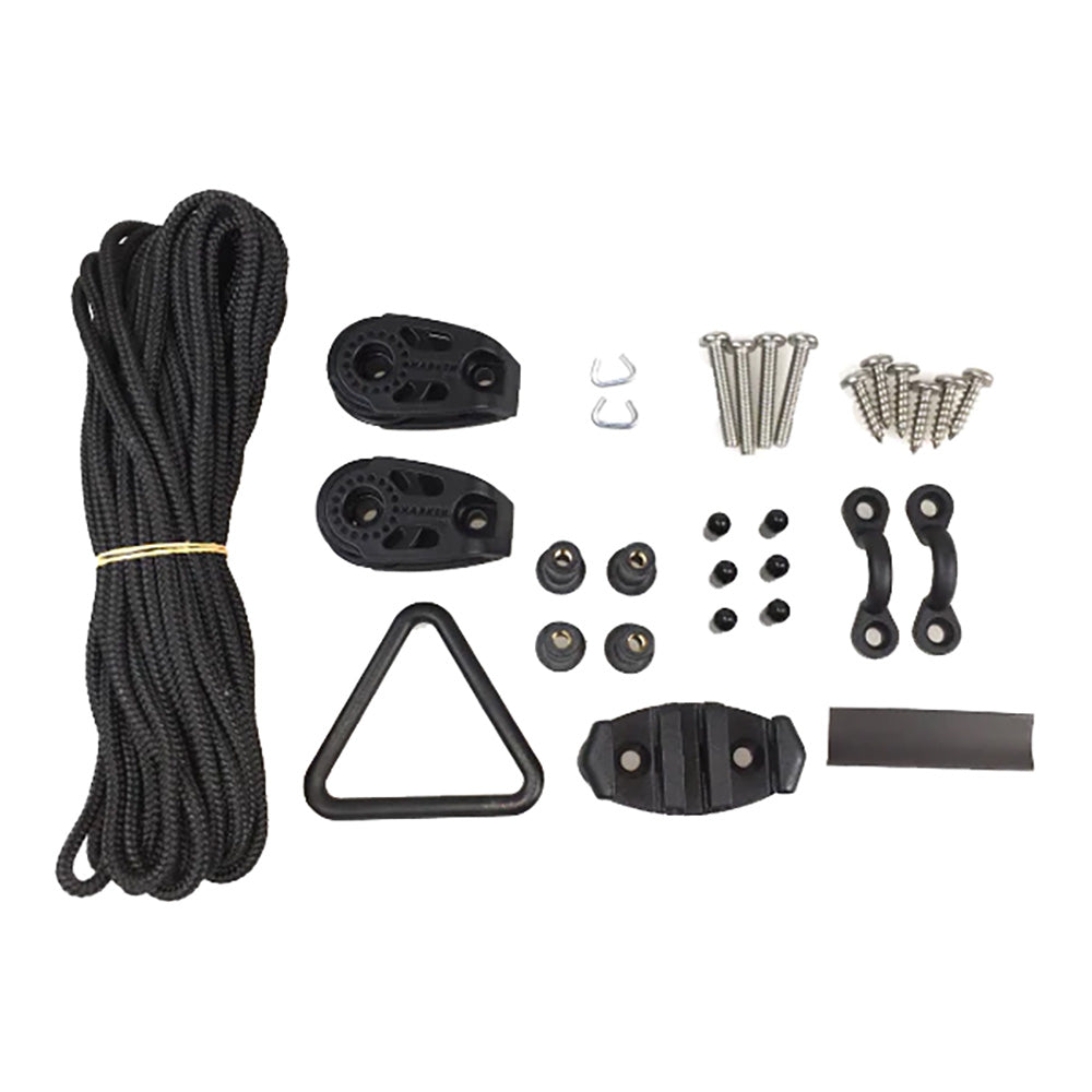 Carro de ancla de lujo YakGear con poleas