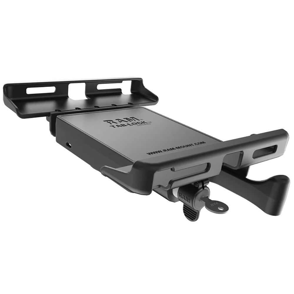 Soporte para tablet RAM Mount RAM® Tab-Lock™ para tablets de 10" con funda y más