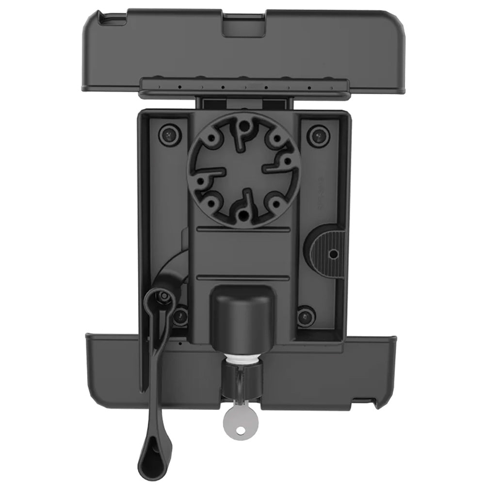 Soporte para tablet RAM Mount RAM® Tab-Lock™ para tablets de 10" con funda y más