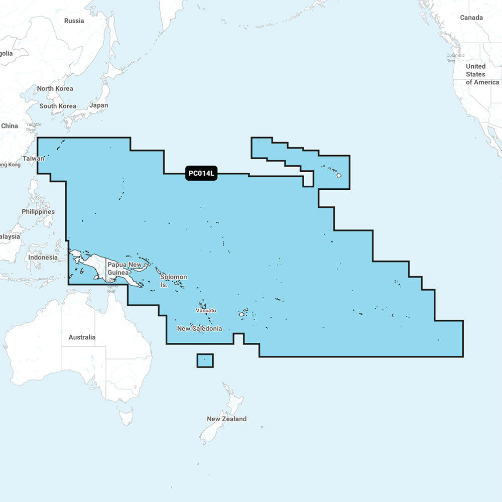 Garmin Navionics Vision+ NVPC014L Islas del Pacífico