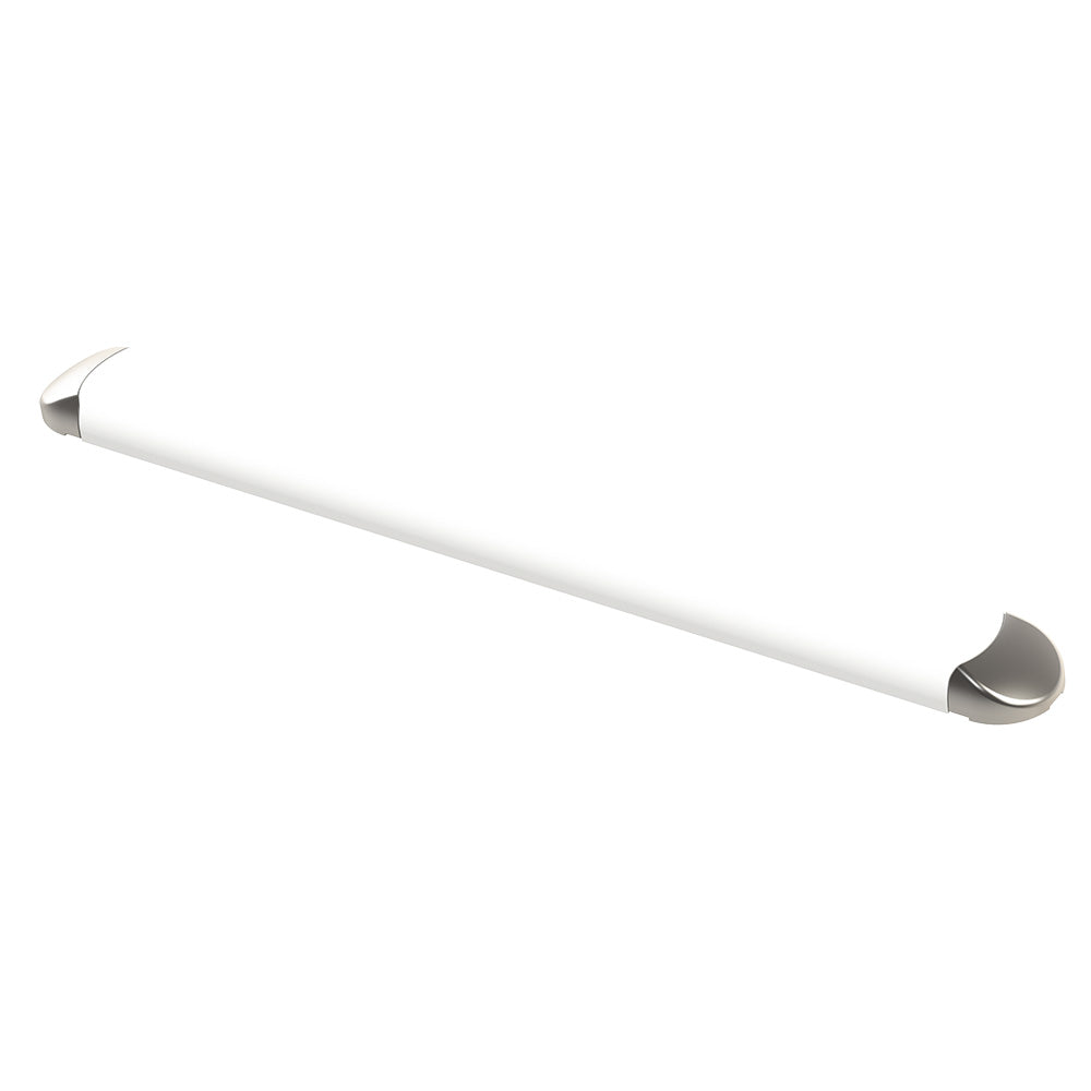 Luz de cortesía Shadow-Caster RGBW de 10" de largo - Tapas de acero inoxidable