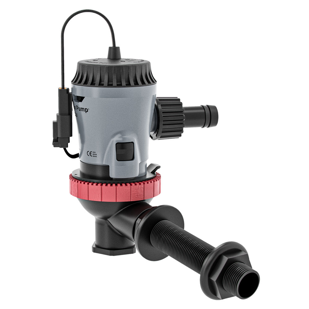 Bomba aireadora Johnson Pump Aqua O2 de montaje flexible, 800 GPH - 12V