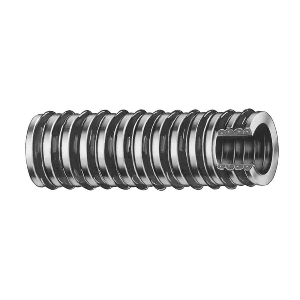 Manguera de alta resistencia para sentina y vivero Trident Marine de 3/4" x 50', transparente con hélice negra