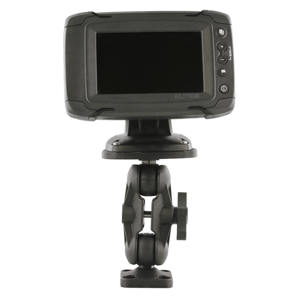 Soporte de bola Scotty 164 de 1.5" con placa para sonda