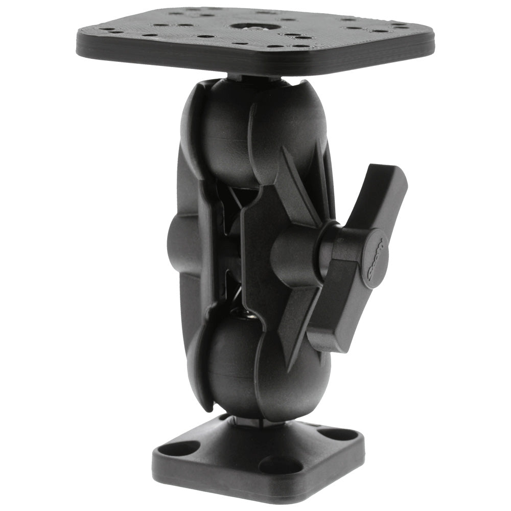 Soporte de bola Scotty 164 de 1.5" con placa para sonda