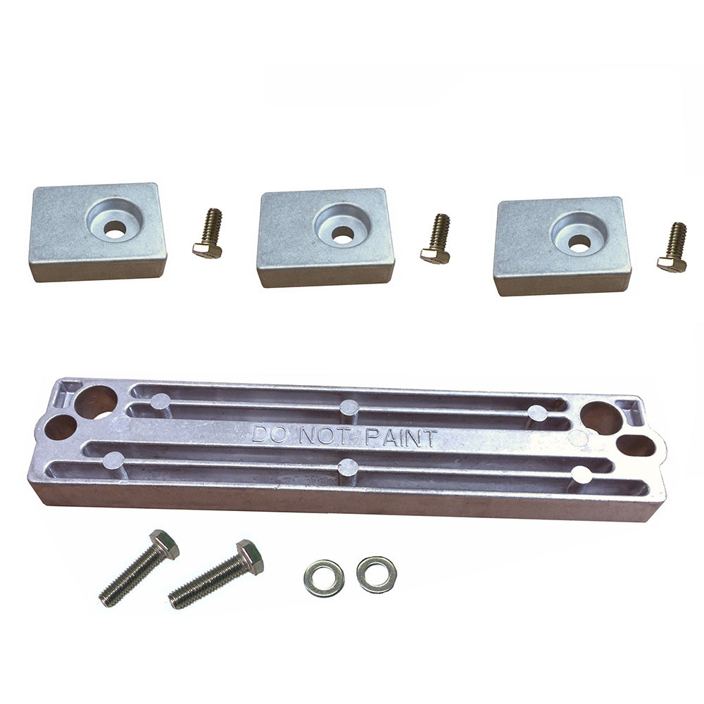 Kit completo de ánodos de aluminio para motores fuera de borda Suzuki de 200-250 HP de Performance Metals