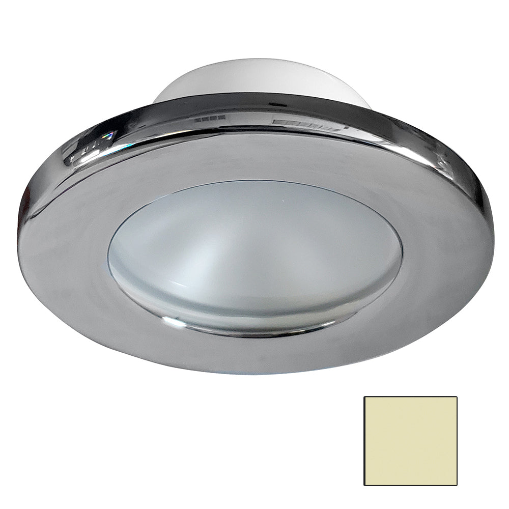 Luz de montaje atornillado i2Systems Apeiron de 2.5W - Blanco cálido - Acabado en cromo pulido