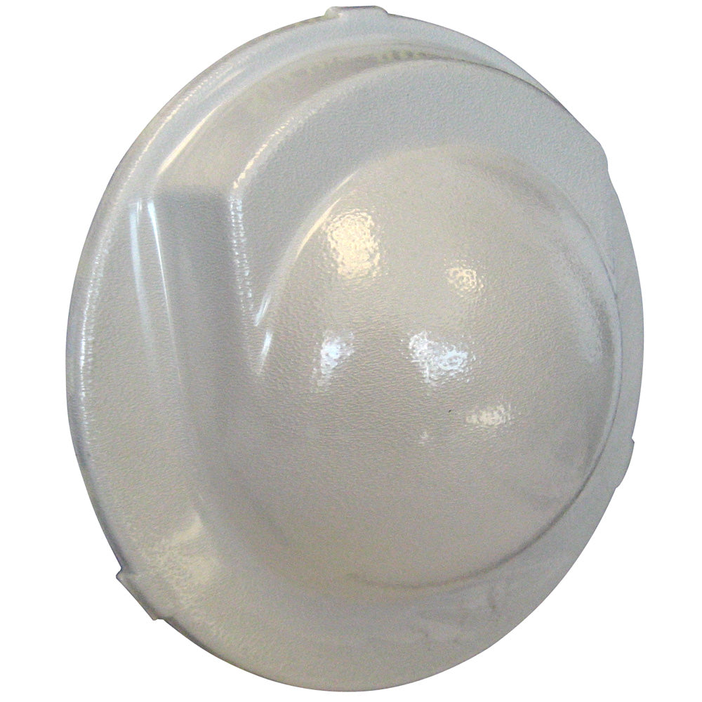 Cubierta de montaje empotrado Ritchie LL-C de 5" para compases de montaje empotrado Globemaster, Super Yacht y SuperSport - Blanco