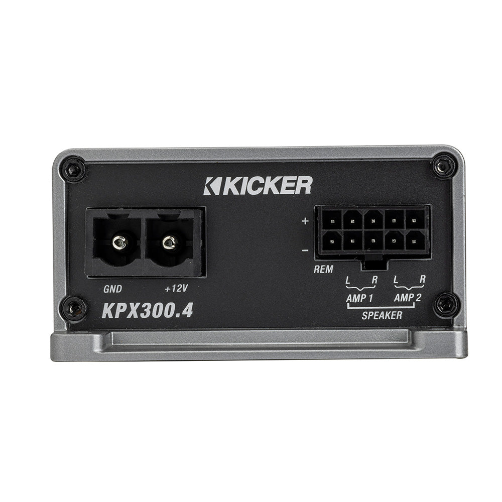 Amplificador compacto de rango completo KICKER KPX300.4 4x75W