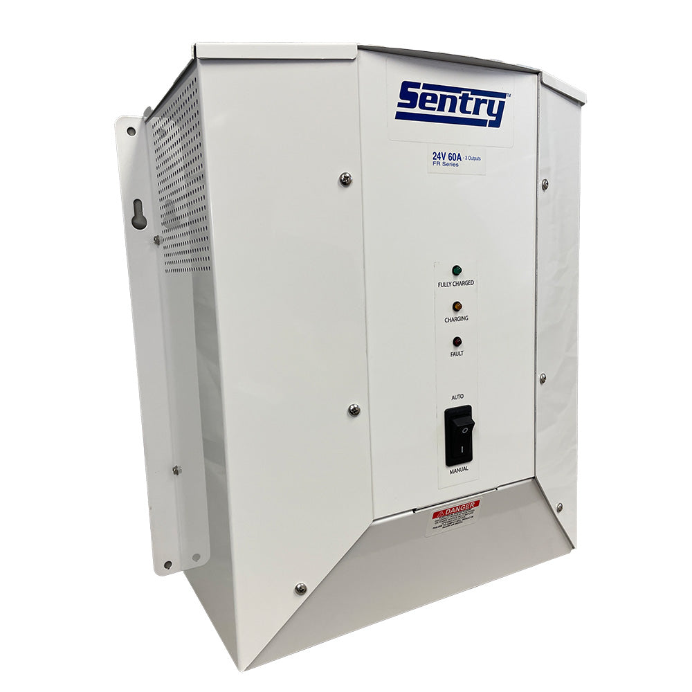 Cargador de baterías marino Sentry, entrada 115/230V, 24VCC - 60A - 3 bancos