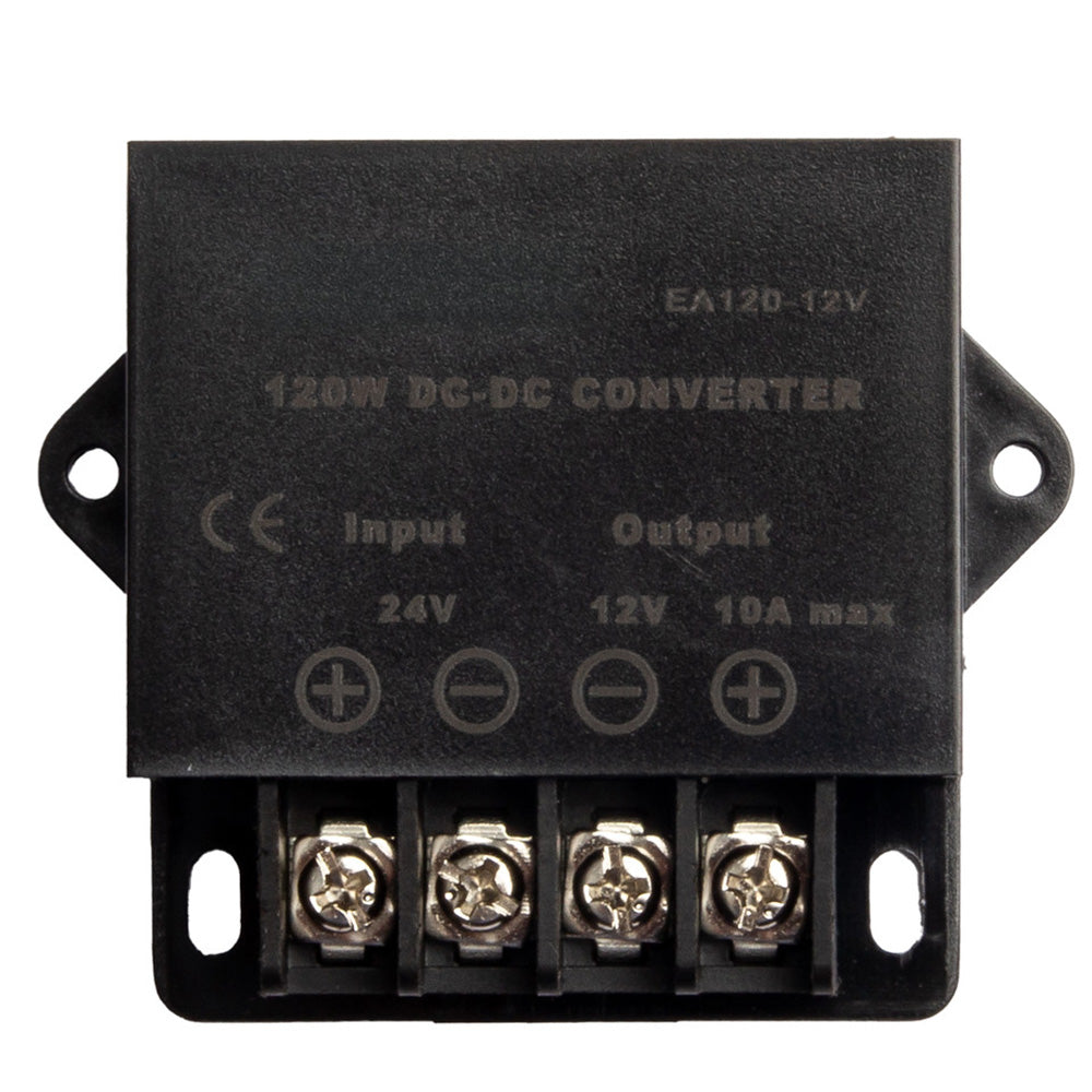 Reductor de voltaje Fireboy-Xintex Entrada de 24 VCC - Suministra 12 VCC 0,5 A MÁX.