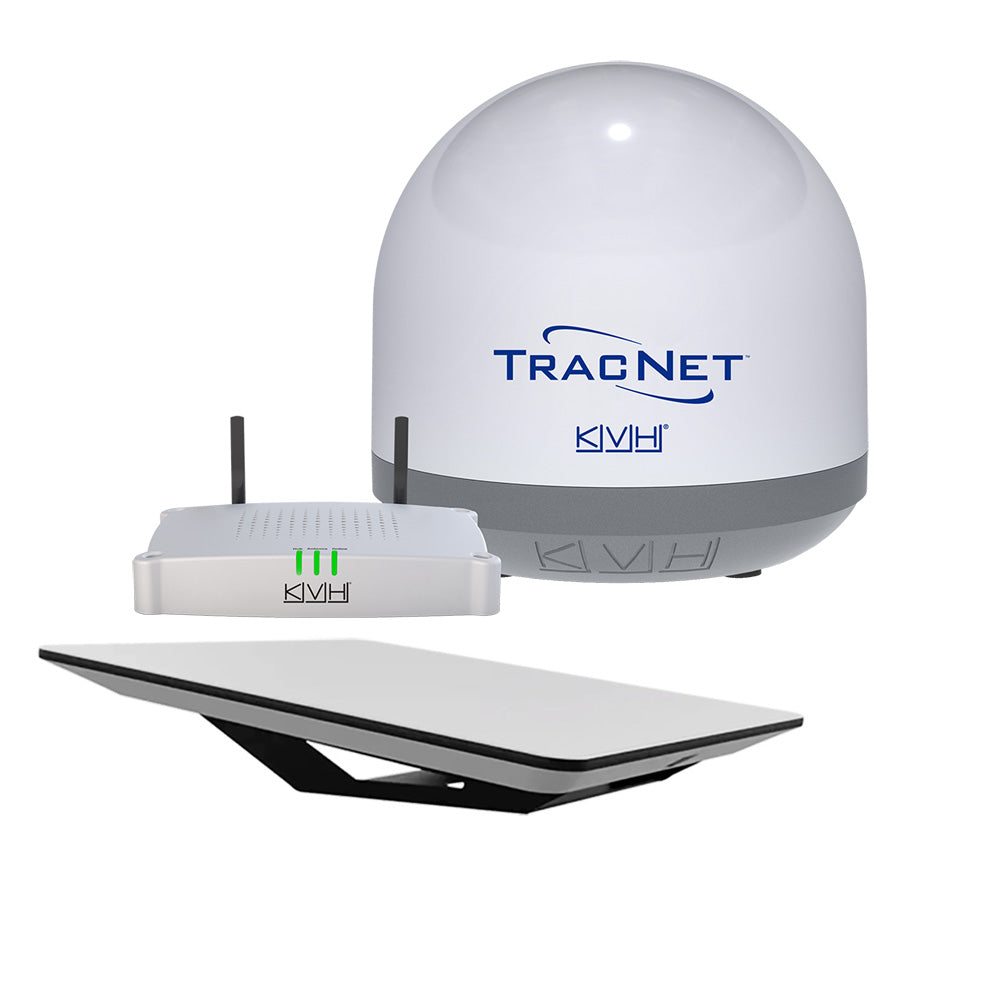 Kit de terminal de panel plano KVH HP Starlink sin router ni adaptador Ethernet con terminal compacto TracNet Coastal Pro 5G/WiFi