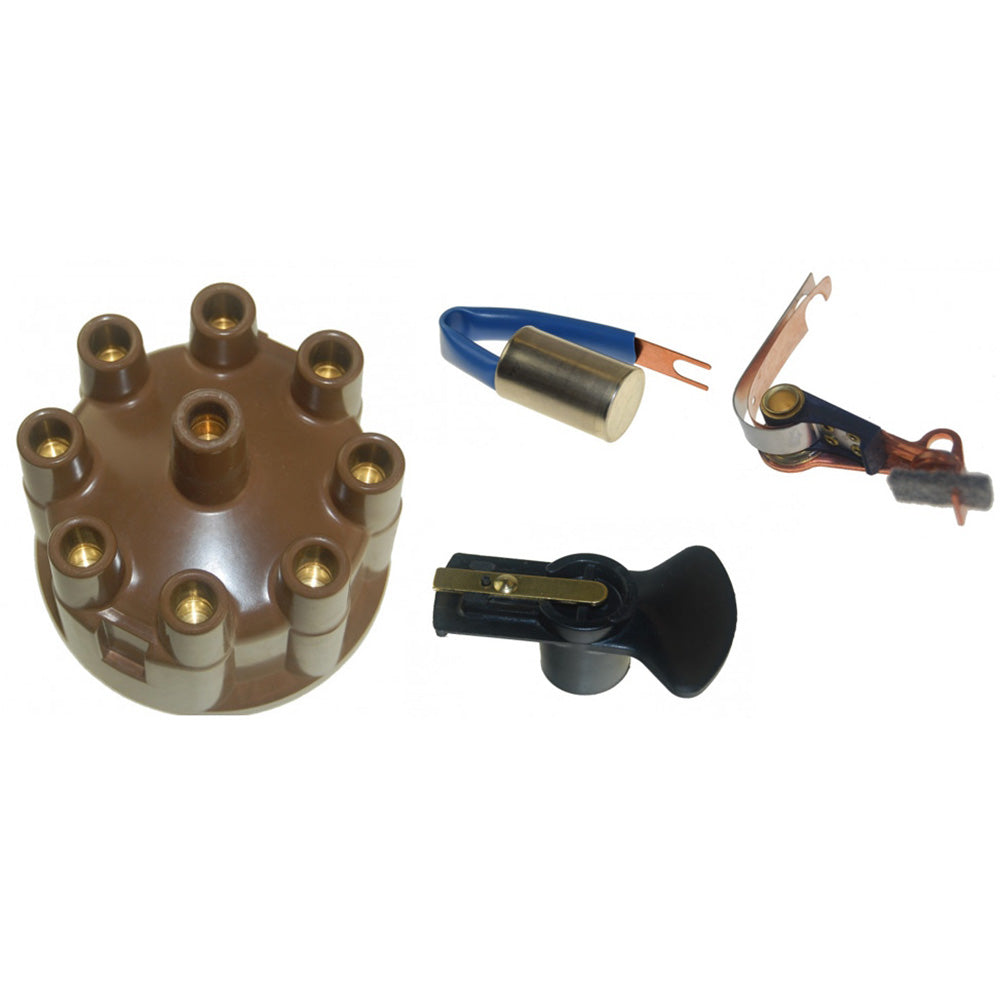 Regitar USA Kit de encendido f/Prestolite V-8 - Un Solo Punto - Tapa de Distribuidor Clip