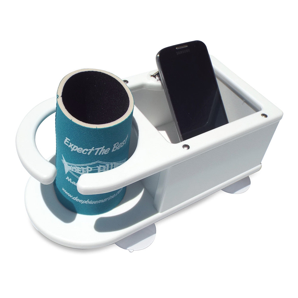 Portavasos individual Deep Blue Marine MB-1 con almacenamiento