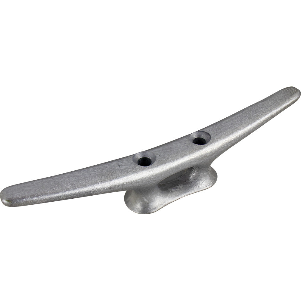Sea-Dog Open Base Cleat - Flat Head - 10" - Die Cast Aluminum