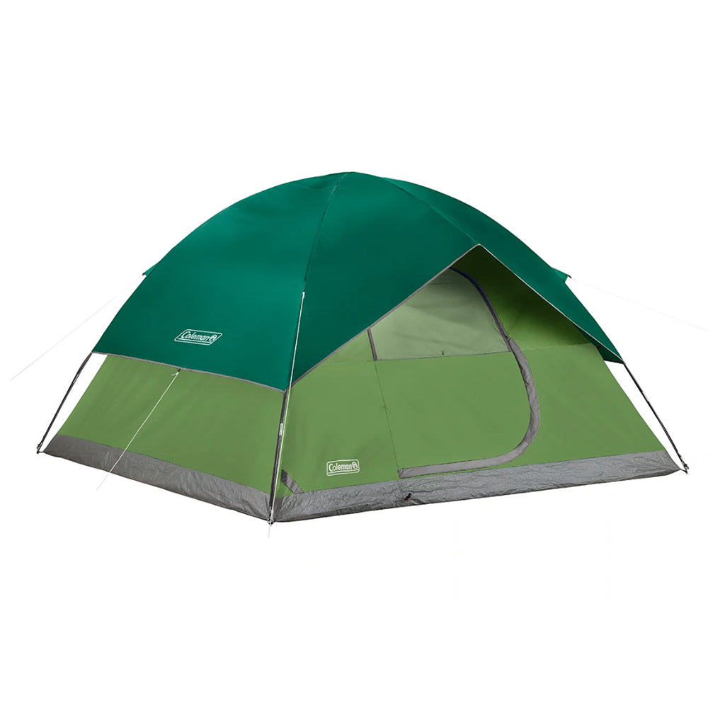 Tienda de campaña Coleman Sundome para 6 personas - Verde abeto
