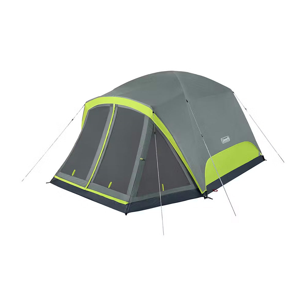 Tienda de campaña Coleman Skydome™ para 6 personas con vestíbulo - Gris piedra