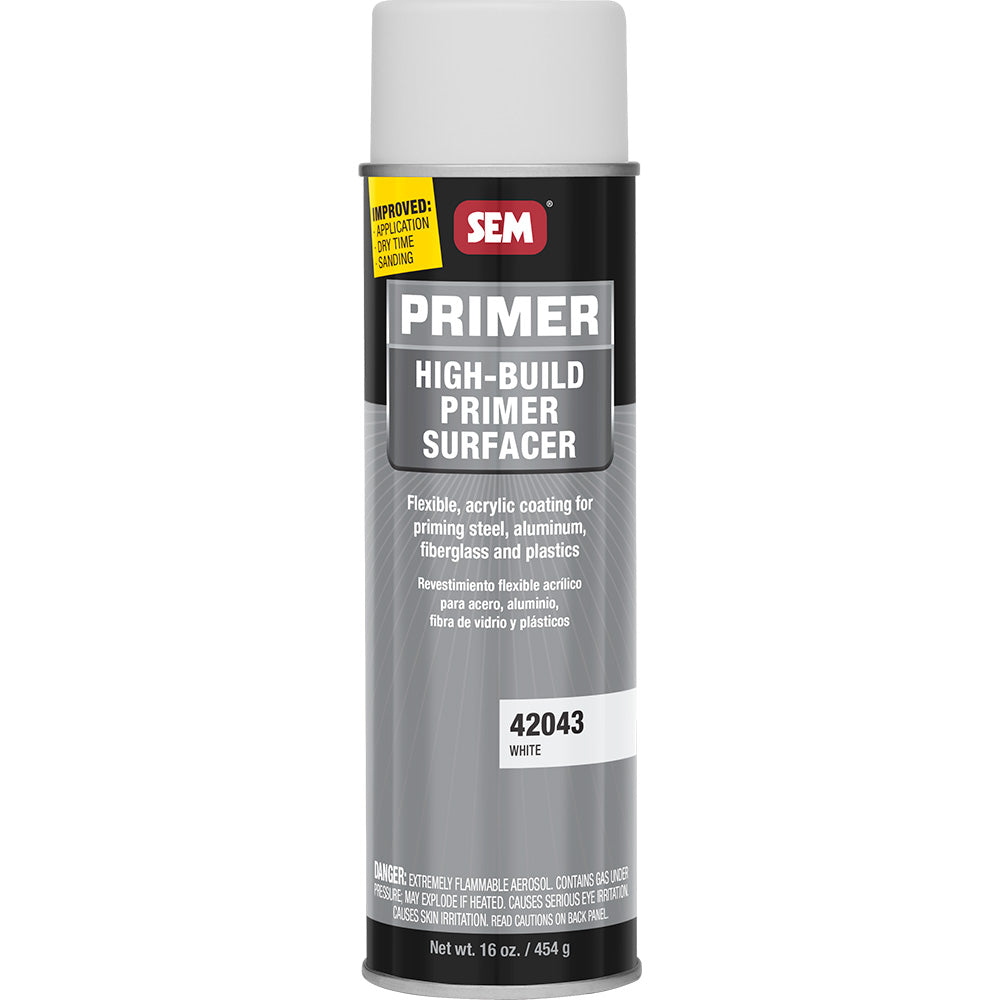 Imprimador de alto espesor SEM - Lata de aerosol de 20 oz - Blanco