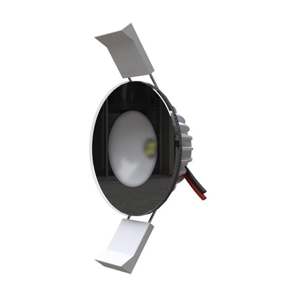 Luz empotrable Lumishore ECLIPSE DL55 azul/blanco - Acabado negro
