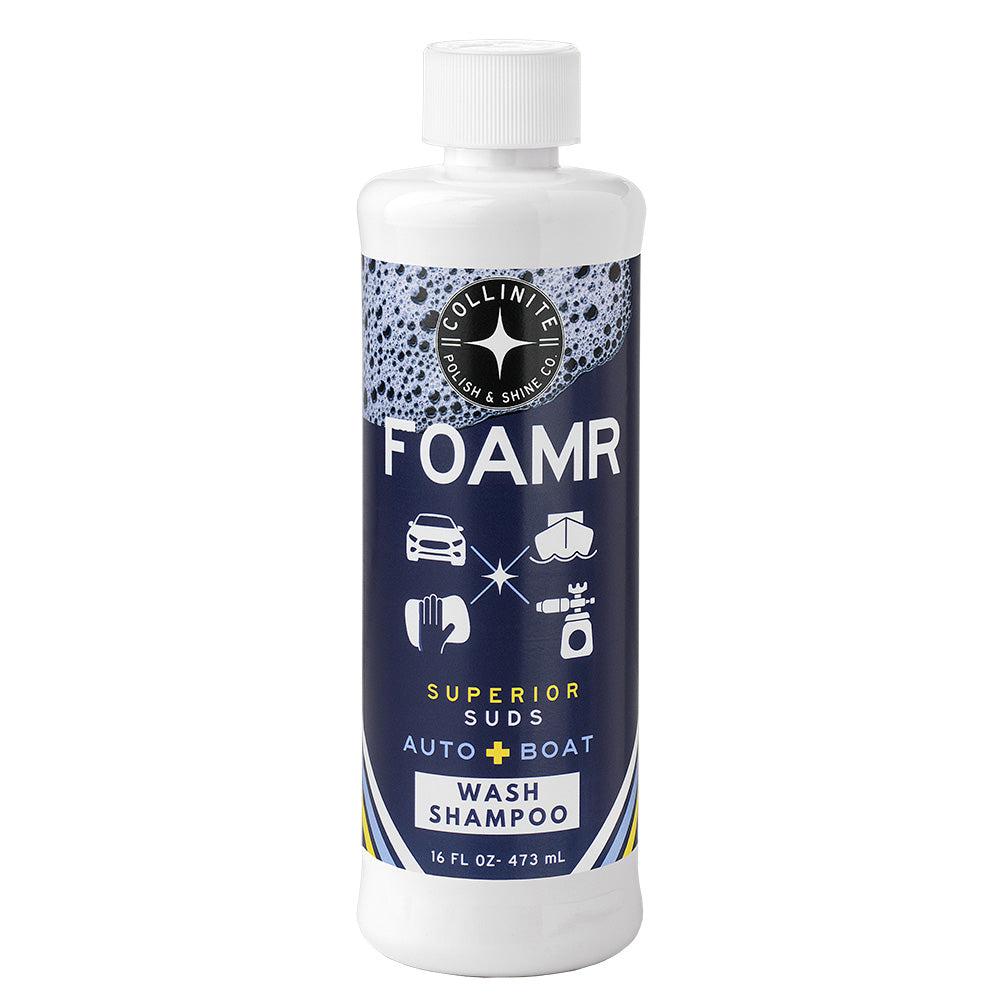 Champú para lavado de coches y barcos Collinite 83 Foamr - 16 oz