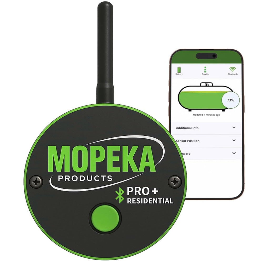 Mopeka PRO+ Residencial BLE - LR p/tanques de 48" de alto o menos