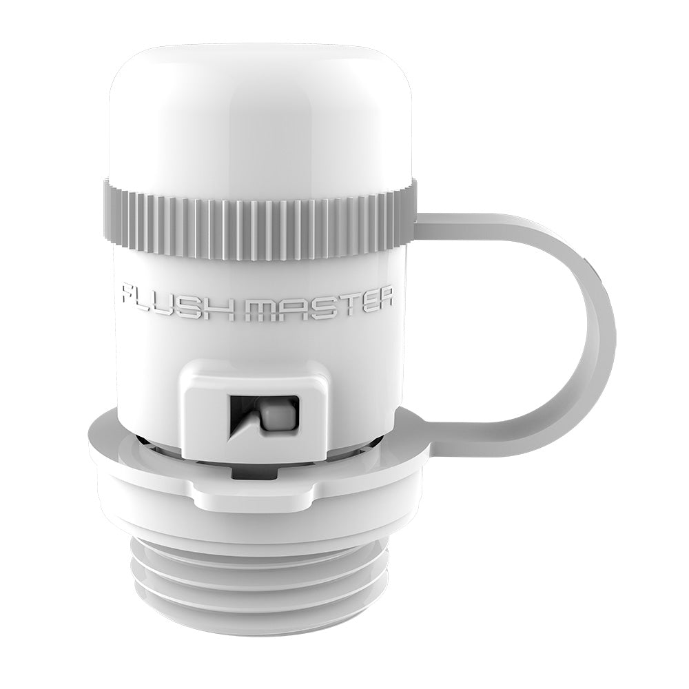Puerto de descarga Flushmaster de conexión rápida para Suzuki - Blanco