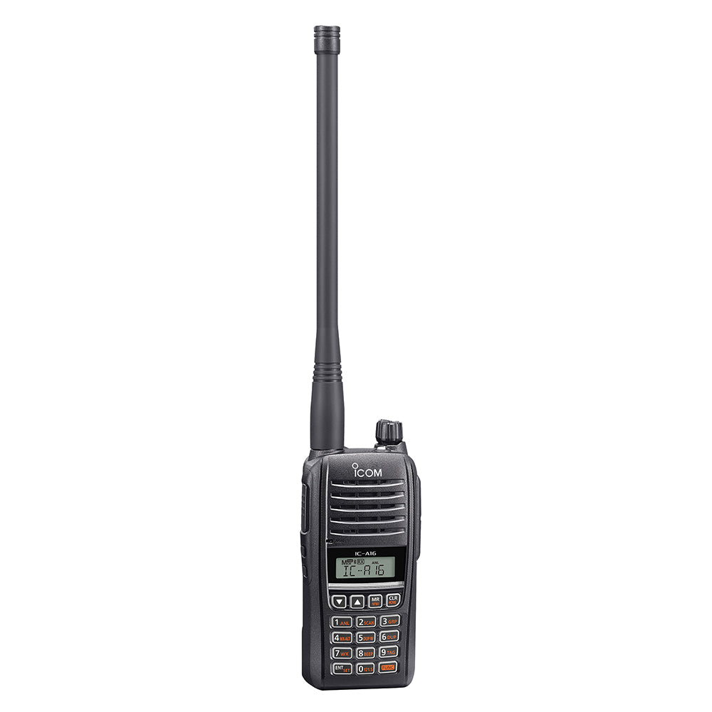 Icom A16 Entry Level Air Band Handheld Radio w/Bluetooth