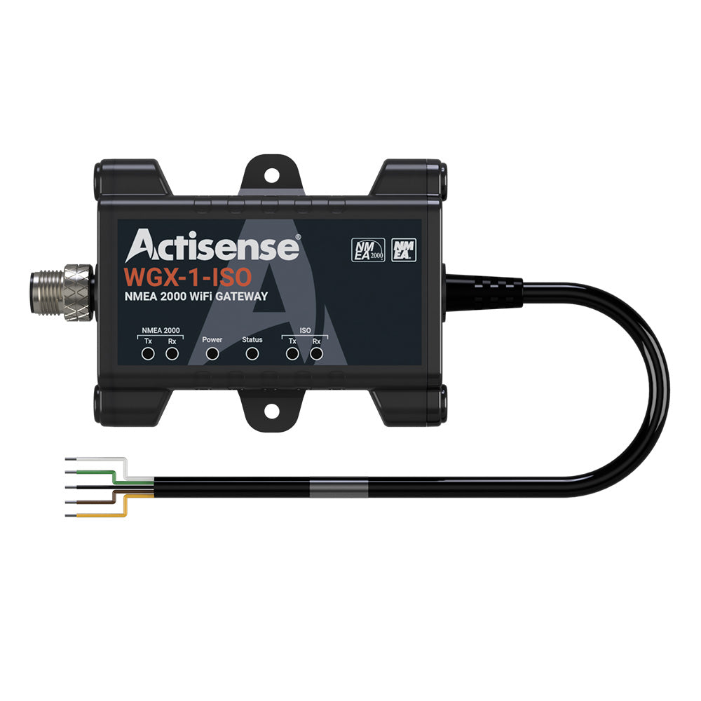 Actisense NMEA 0183 to NMEA2000 Gateway w/WiFi & PC Interface - ISO Connection