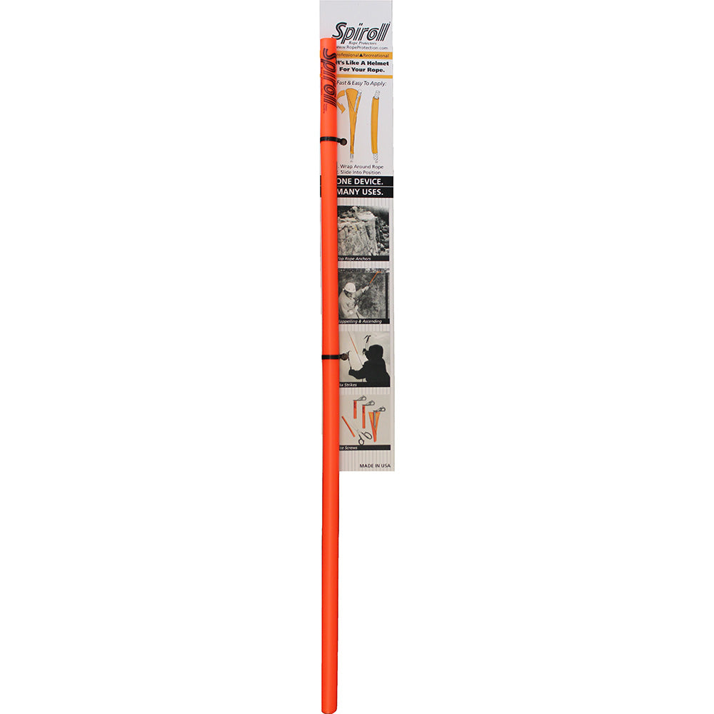 Spiroll Rope Protector Orange f/Lines 1/2" & Greater
