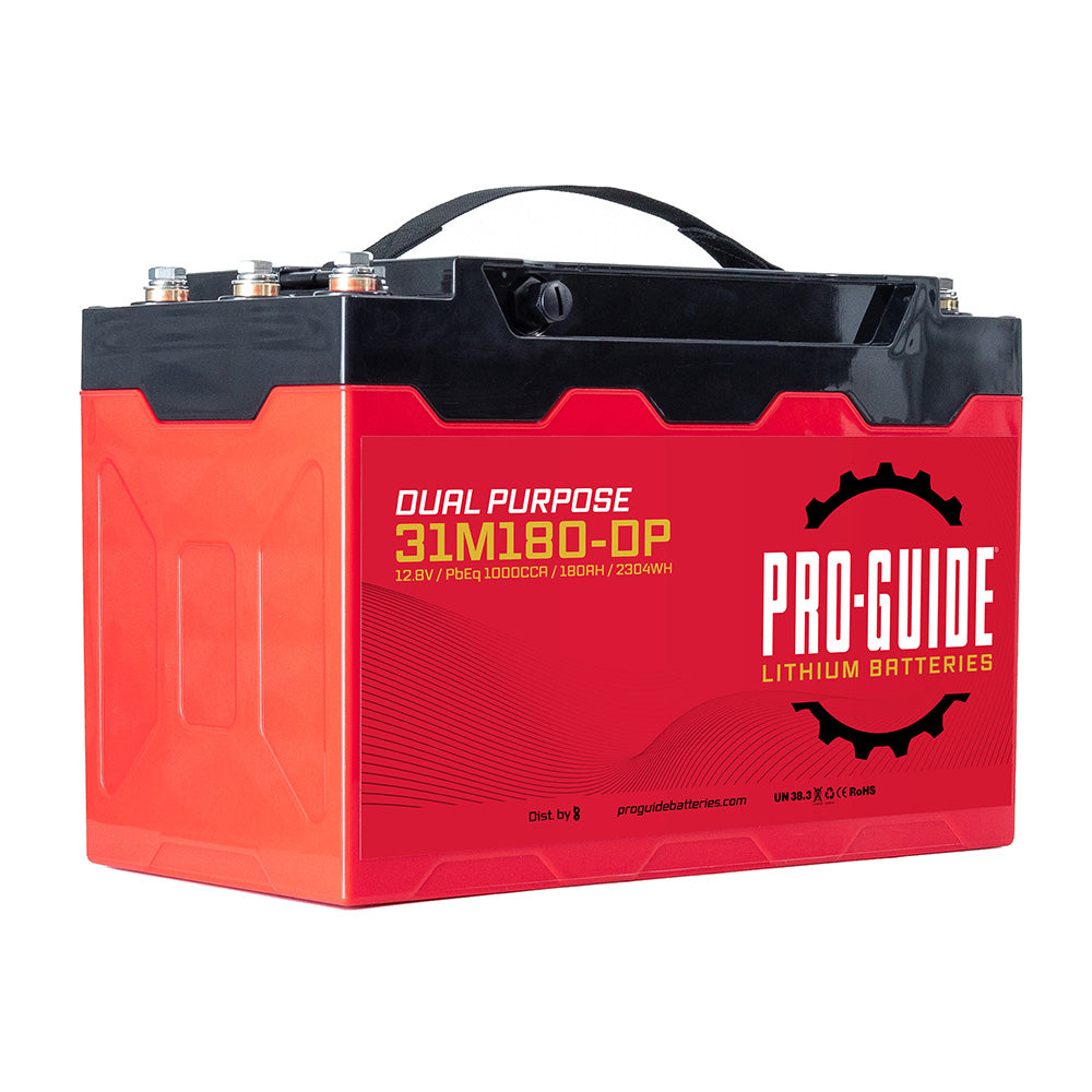 Batería de litio Pro-Guide Alpha Series - 12V - 180AH - Grupo 31