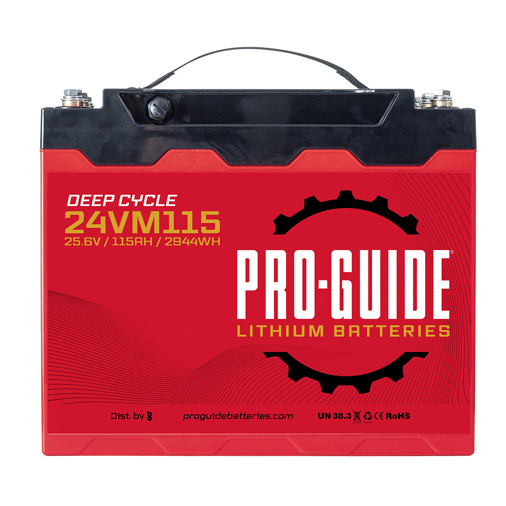 Batería de litio Pro-Guide Alpha Series - 24V - 115AH - Grupo 31 (Alta)
