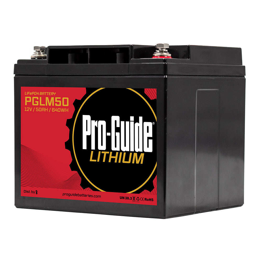 Pro-Guide Signature Series Lithium Battery - 12V - 50AH