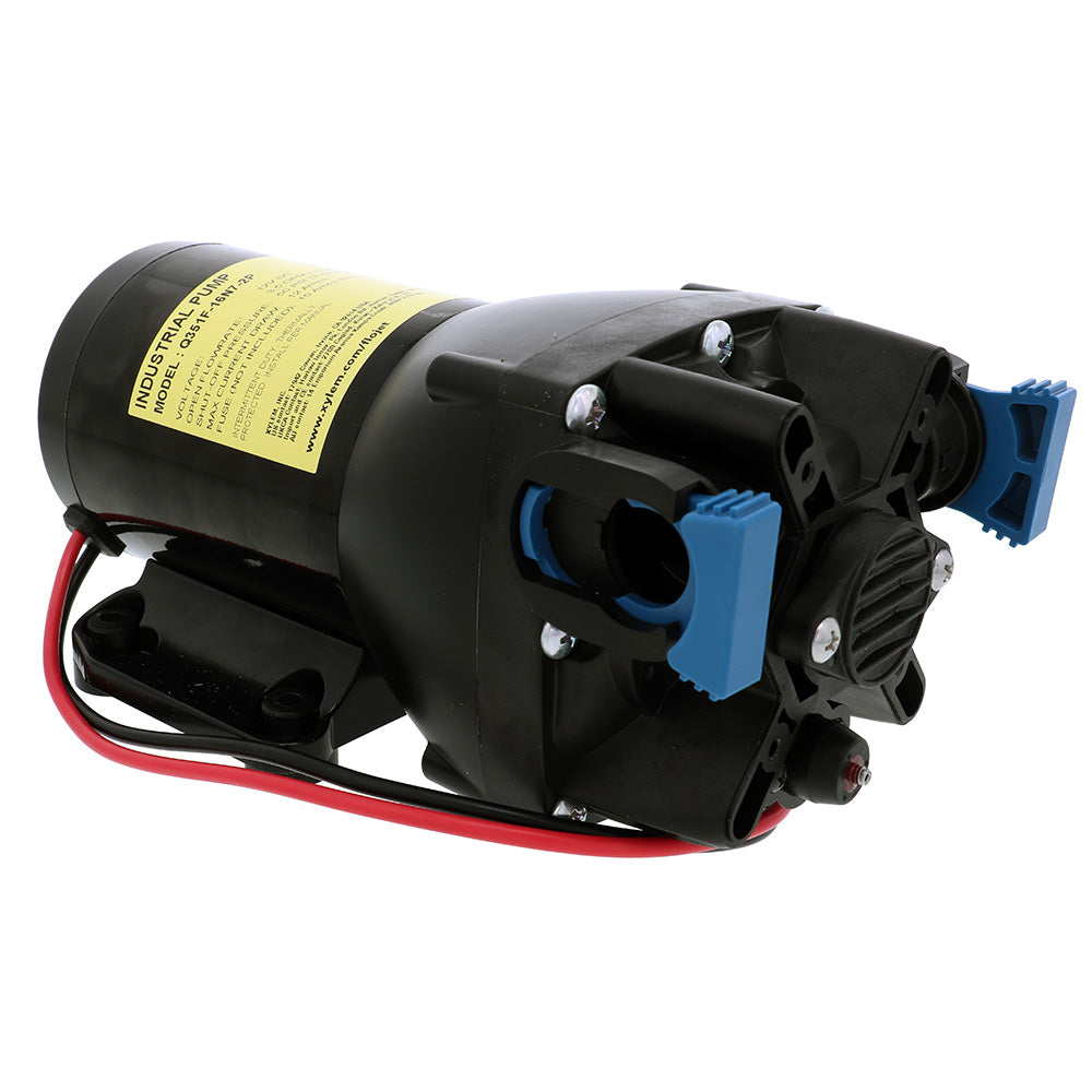 Bomba de diafragma de 4 cámaras Flojet VersiJet - 24V, 3.5 GPM, 50 PSI