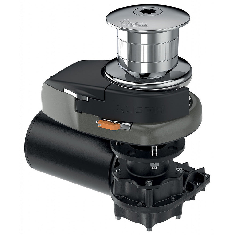 Molinete Quick Aleph AL3 1012D - 12V, 1000W, Roldana de 10MM a Cabo de 5/8" con Tambor