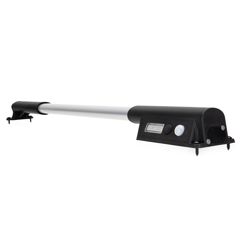 Camco RV Manija de Barra Transversal para Puerta Mosquitera - LED Activado por Movimiento