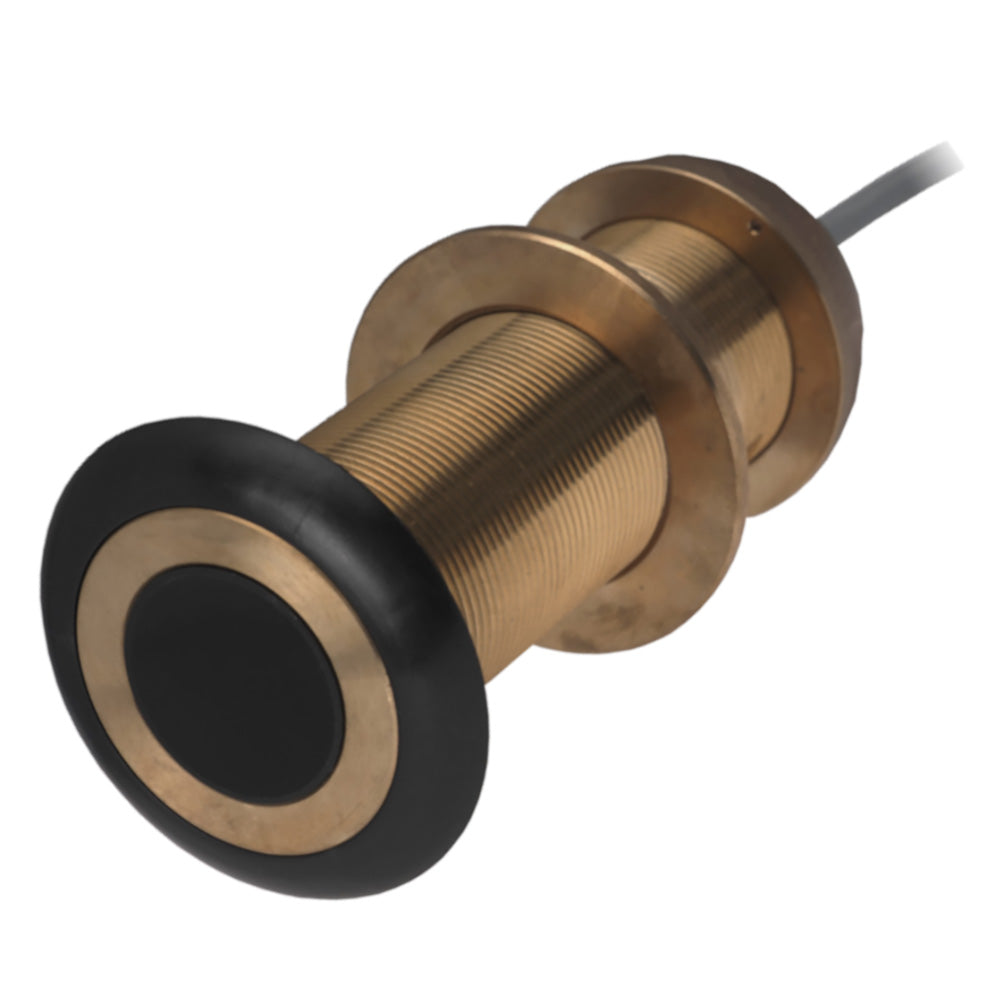 Airmar DT800 NMEA 2000 de bronce retráctil de eje largo para montaje pasacascos con profundidad y temperatura