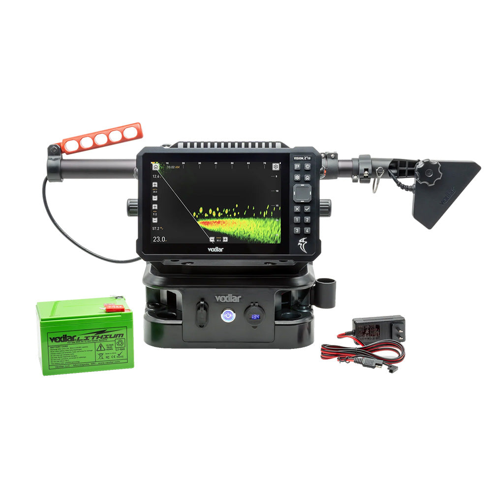 Sistema de visualización en vivo Vexilar Vision™ X10 para pesca en hielo