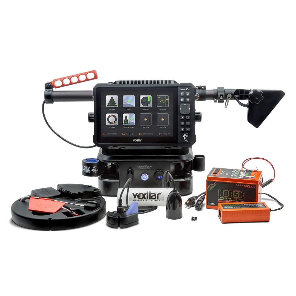 Paquete profesional del sistema Live View Vexilar Vision™ X10