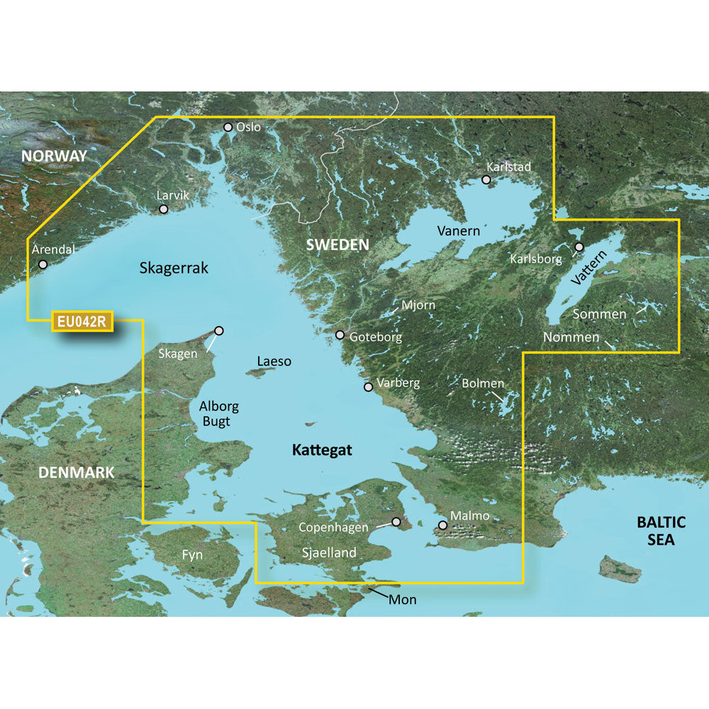 Garmin BlueChart® g3 Vision® HD - VEU042R - De Oslo a Trelleborg - microSD™/SD™