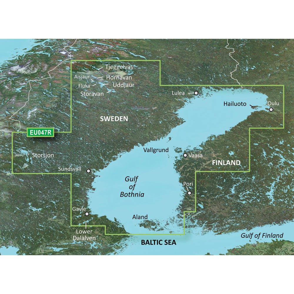 Garmin BlueChart® g3 HD - HXEU047R - Golfo de Botnia - De Kalix a Grisslehamn - microSD™/SD™