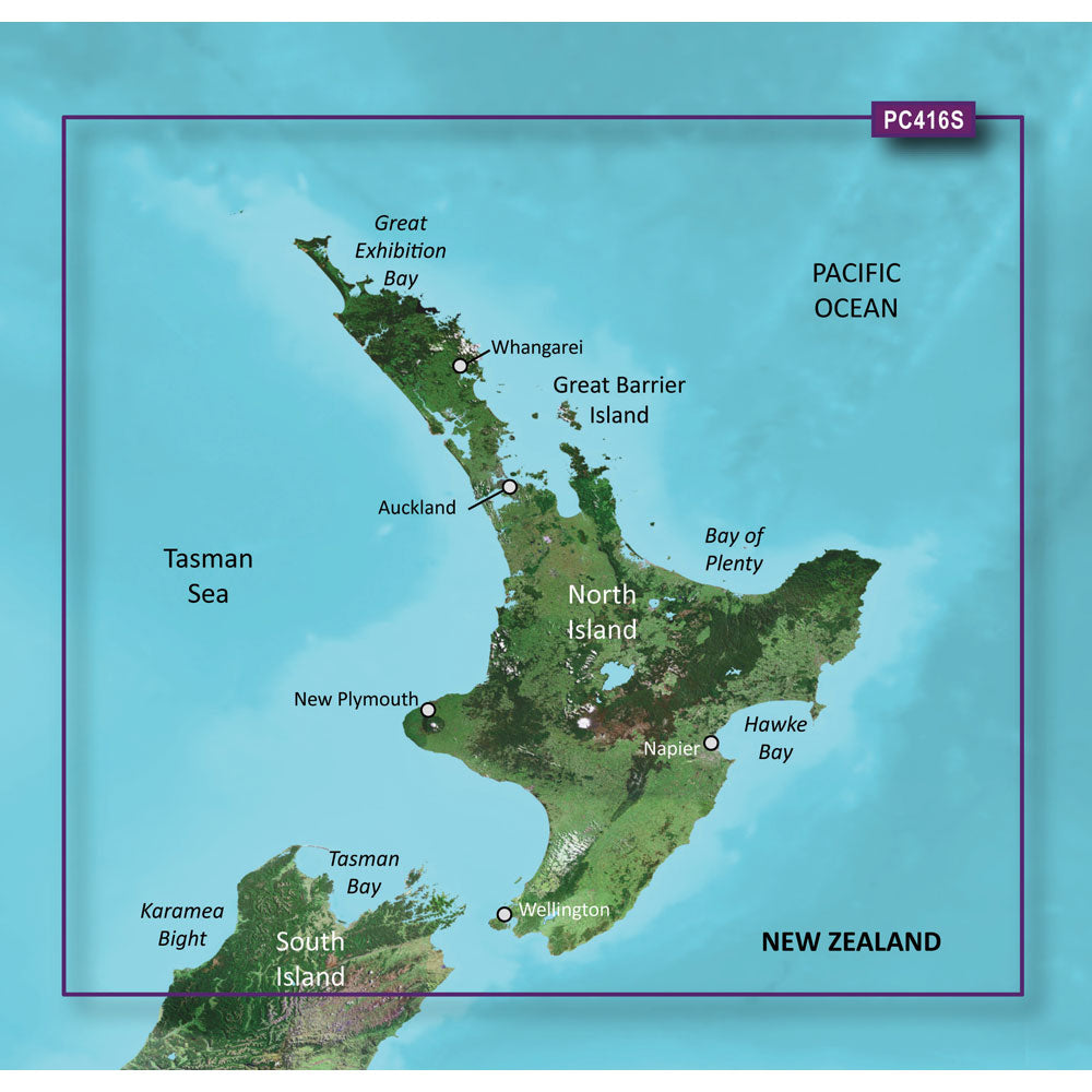 Garmin BlueChart® g3 HD - HXPC416S - Isla Norte de Nueva Zelanda - microSD™/SD™