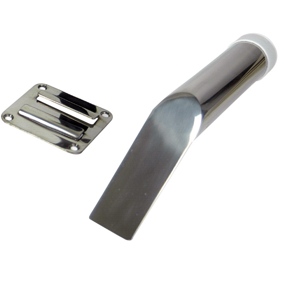 Portacañas Whitecap Bluewater extraíble de 9" de acero inoxidable