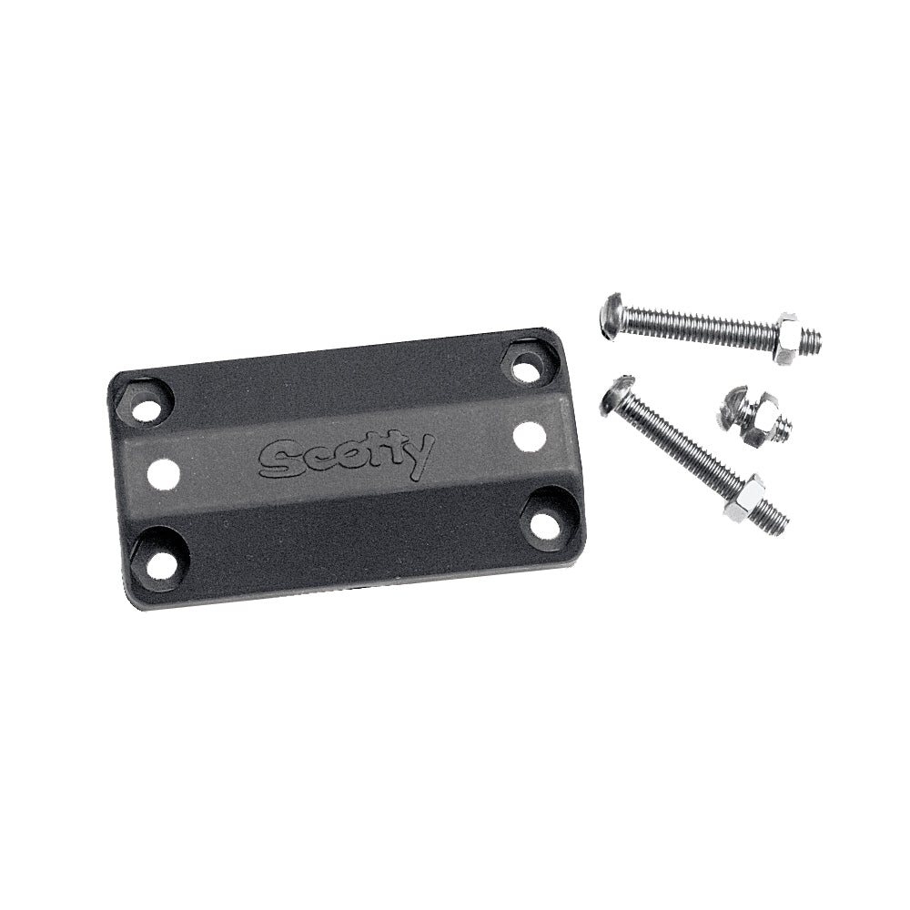 Adaptador de montaje en riel Scotty 242 7/8"-1" - Negro